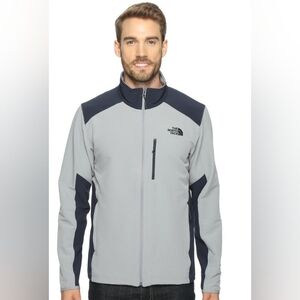 The North Face Apex Jacket Gray and Navy Blue Sz L NWT